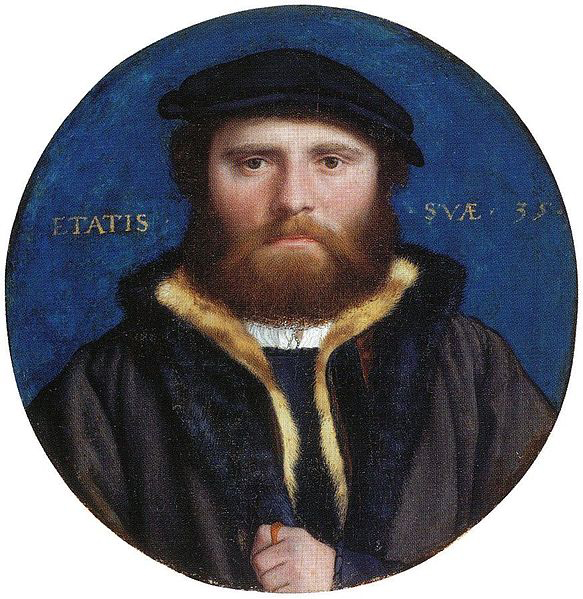 Hans holbein the younger Portrait of an Unidentified Man, possibly the goldsmith Hans of Antwerp